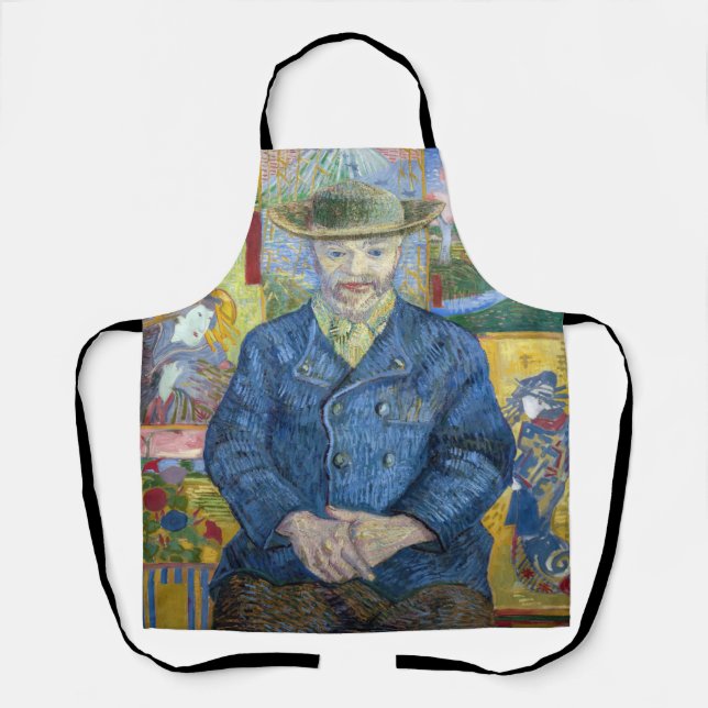 Tablier Vincent van Gogh - Portrait de Pere Tanguy (Recto)
