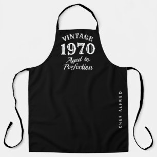 Tablier Vintage âge à la perfection drôle 50e anniversa