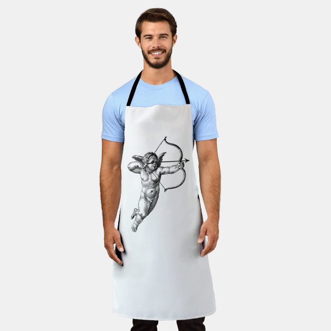 Tablier Vintage Cherub Cupid Love (Porté)