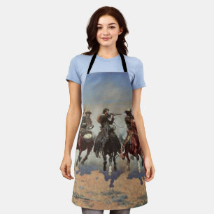 Tablier Vintage Cowboys, une touche pour le bois par Remin