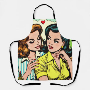 Tablier Vintage Girls Romance