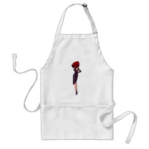 Tablier Vintage Gorgeous Glamor Girl Retro Pinup