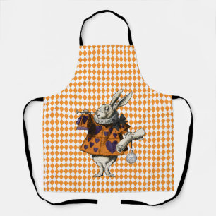 Tablier Vintage Halloween White Rabbit Alice Au Pays Des M