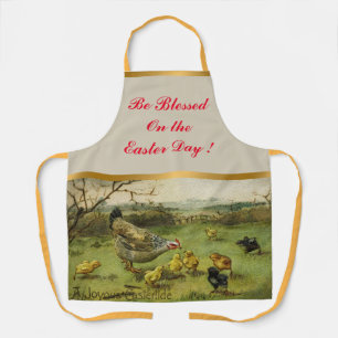 Tablier Vintage Hen Pâques