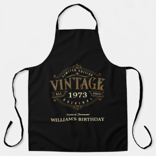 Tablier Vintage N'Importe Quel Âge Thème Artisanat