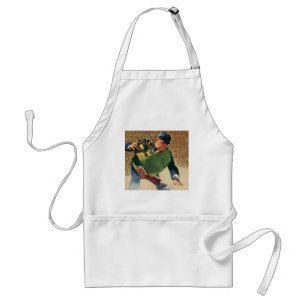 Tablier Vintage Sports Baseball Player, the Umpire
