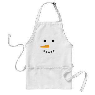 Tablier Visage de bonhomme de neige