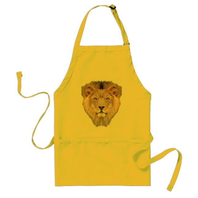 Tablier Visage de lion (Devant)
