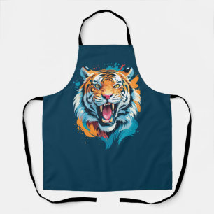 Tablier Visage de tigre torride