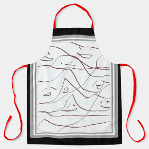 Tablier Visages souriants mignons