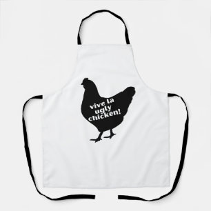 Tablier Vive le poulet laid