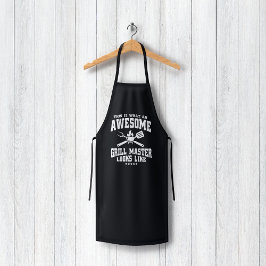 Tablier Voici à quoi ressemble un maître de grill génial
