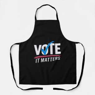 Tablier Vote Élection 2024 Électeur Démocrate Politique