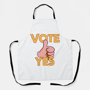 Tablier Votez oui