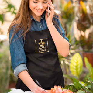 Tablier Votre logo sur un Arrière - plan couleur