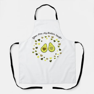 Tablier Vous êtes My Butter Half Love Avocados