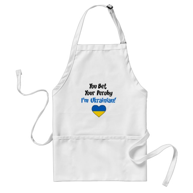 Tablier Vous pariez votre Perohy que je suis ukrainien (Devant)