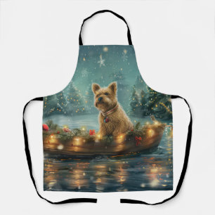 Tablier Voyage de fête de Noël du Cairn Terrier