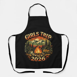Tablier Voyage de filles 2026 Aventure de camping