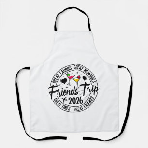 Tablier Voyage Vacances 2026 Groupe d'Amis Correspondants