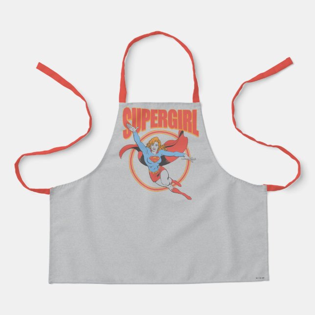 Tablier Vrai Vintage Supergirl Flying Graphic (Recto)
