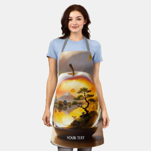 Tablier Vue Apple japonaise Imaginaire mignonne