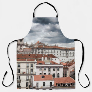Tablier Vue sur Lisbonne le matin dans une journée nuageus