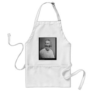 Tablier Walt Whitman Joy With You Love Citer des Mugs Tee 