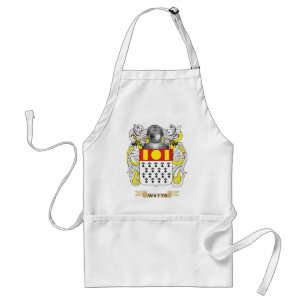 Tablier Watts de crête de famille (manteau des bras)