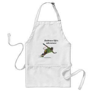 Tablier Wererat Snowboarder Sport Imaginaire Art Apron