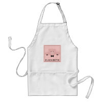 Whimsal & Fancy Pink Pig mignonne animal de ferme