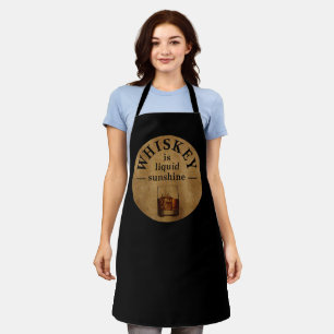 Tablier Whiskey cite d'étranges paroles d'alcool