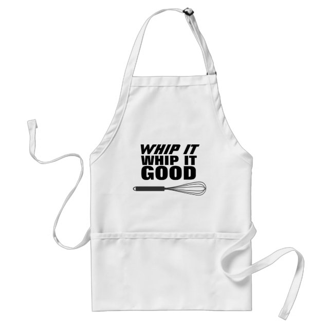 TABLIER WHOD IT GOOD FUNNY WHISK KITCHEN APRON (Devant)