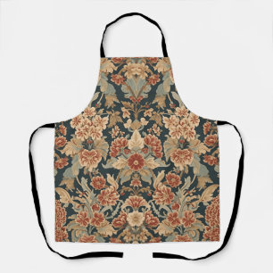 Tablier William Morris Antique Honeysuckle Motif Floral