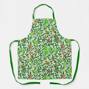 Tablier William Morris Fruit exotique, Vert citron vert