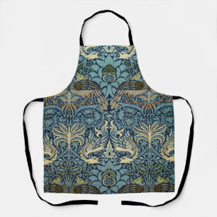 Tablier William Morris Paon et Dragon Tissé