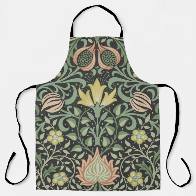 Tablier William Morris Persian Floral Antique (Recto)