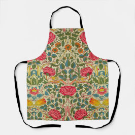 Tablier William Morris Rose Floral Chintz rose