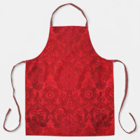 William Morris Vintage Rouge Velvet Timbé Motif