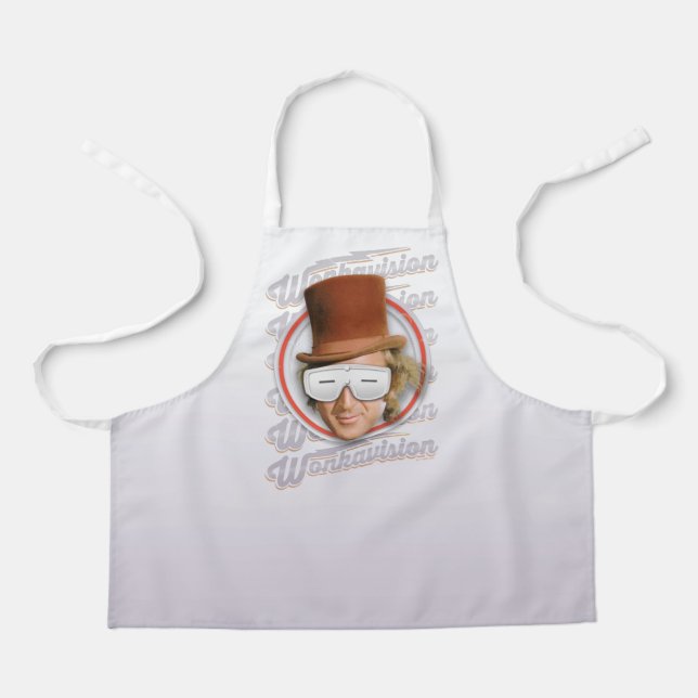 Tablier Willy Wonka dans les lunettes de Wonkavision (Recto)