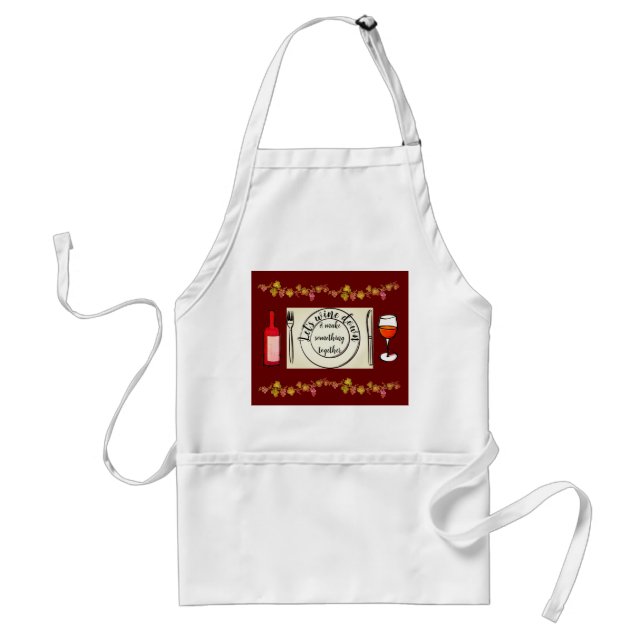 Tablier Wine Down Apron (Devant)