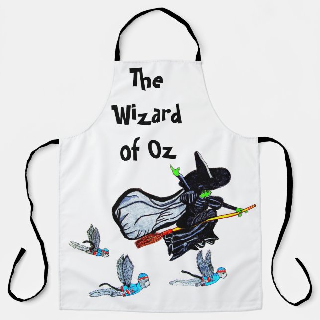 TABLIER WIZARD OF OZ WICKWITCH LONG APRON (Recto)
