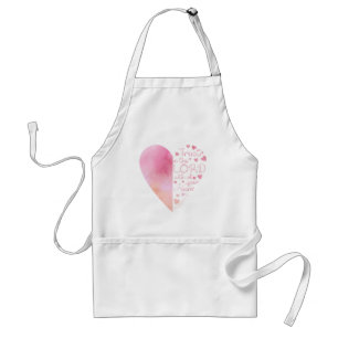 Tablier Women's Christian Heart Faith Trust in the Lord