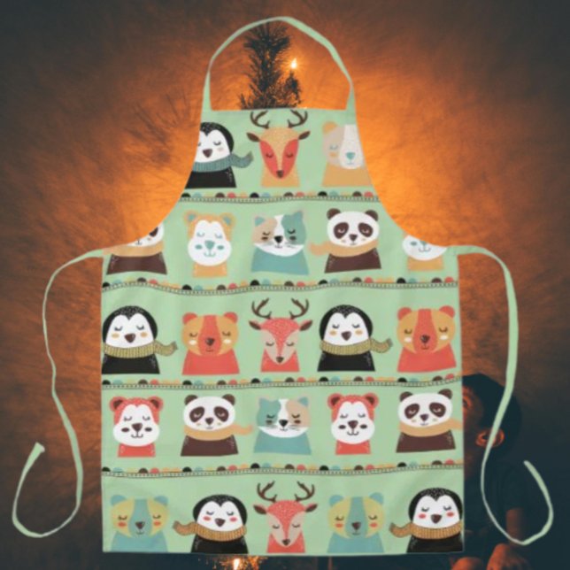 Tablier Woodland Whimsy Buddies Apron (Créateur téléchargé)