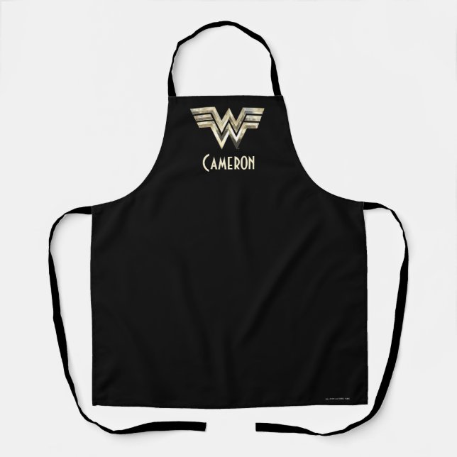 Tablier WW84 | Logo de Golden Wonder Woman (Recto)