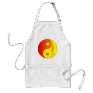 Tablier Yin et grimpeur de Yang (rayon de soleil)