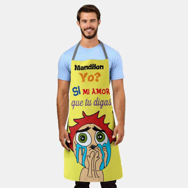 Tablier yo mandilon ? (Porté)