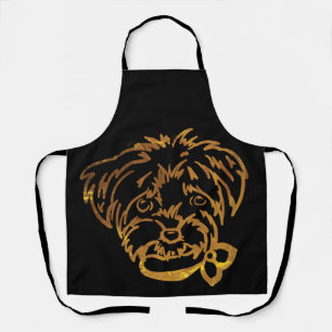 Tablier Yorkie Poo
