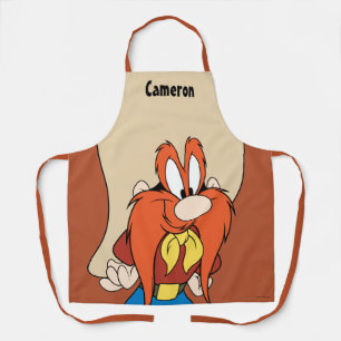 Tablier Yosemite Sam mains sur les hanches