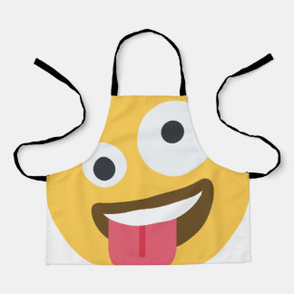Tablier Zany Face Emoji